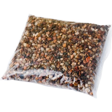 Grava de río AQR oscura de 3-5 mm, 2 kg