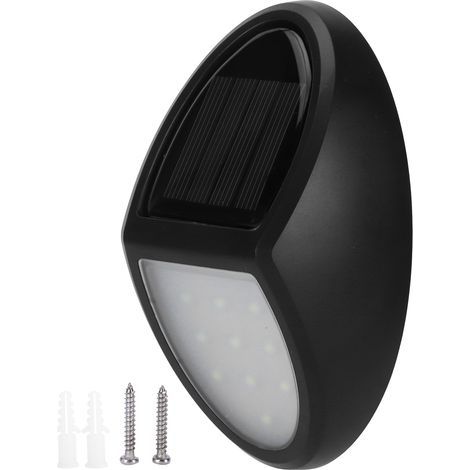 Lampe solaire étanche IP65 pour jardin, terrasse, balcon, décoration, lumière blanche (1/5)