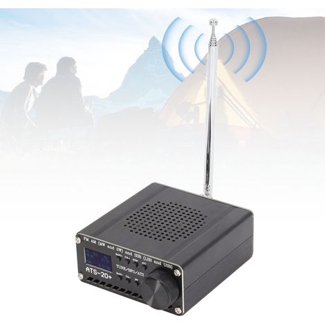 ATS-20+ Plus tragbares Funkgerät, Vollband, FM, AM, SSB, FM/AM/SSB-Empfänger und Scanner. (1/5)