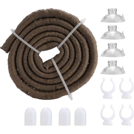 Brindille d’escalade pour reptiles – liane flexible en rotin artificiel de 1,5 m – décoration naturelle pour terrarium (1/5)