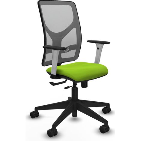Chaise de bureau piqueras y crespo Motilla blanc support lombaire ajustable (1/2)