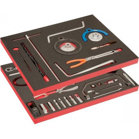 BAHCO - 2 modules mousse pour la réparation automobile - 34 Pcs