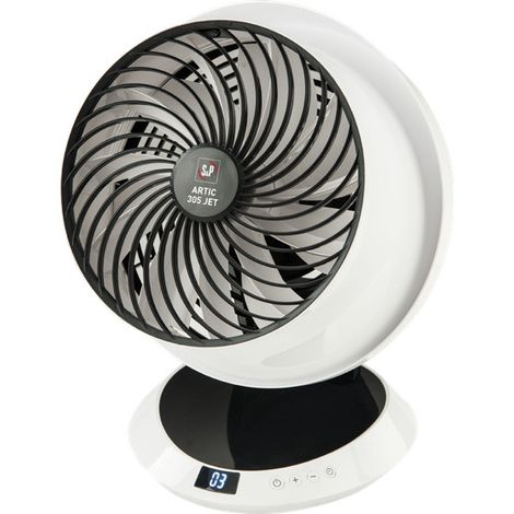 Ventilateur design de table/sol 12 vitesses br D 300 mm br Vitesse d'air : 3,6 m/s br S&P (UNELVENT) 650115 (1/3)