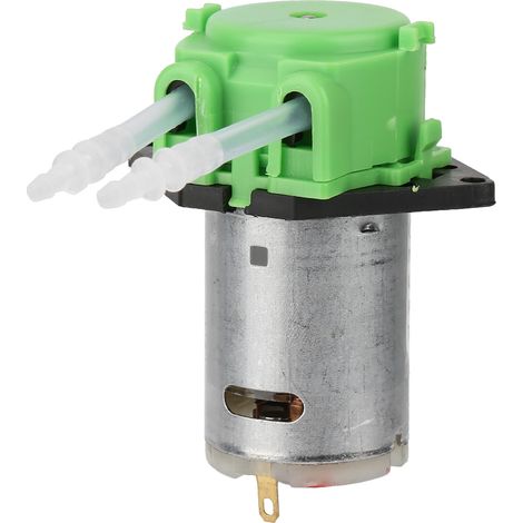 Pompe doseuse 12V DIY, tête péristaltique pour aquarium, laboratoire, analyse chimique, tube vert 2x4, précision fiable. (1/4)