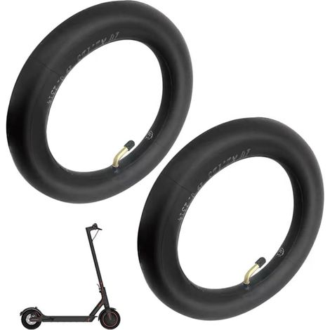 2 Chambre A Air Trotinette Electrique Chambre A Air 10x2.125 Pneu Trotinette Electrique 10 Pouces Pneu 10x2.125 (1/5)
