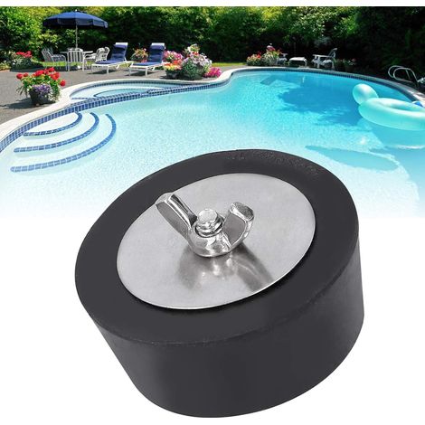 Winter plugs for swimming pools, rubber winter plugs to prevent drains from freezing, winter plugs for swimming pools and spas (63mm diameter). (1/5)