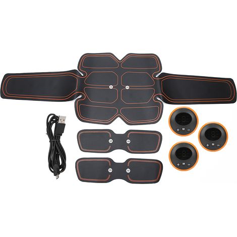 Stimulateur ABS Entraîneur Ceinture Stimulante de Tonification de Bras de Corps Abdominal de Muscle Portable