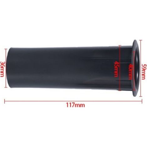 Kit de 4 Tubes d'Évent pour Haut-parleur Subwoofer 4-6 Pouces, Connexions de Ventilation avec Trou de 45mm (1/5)