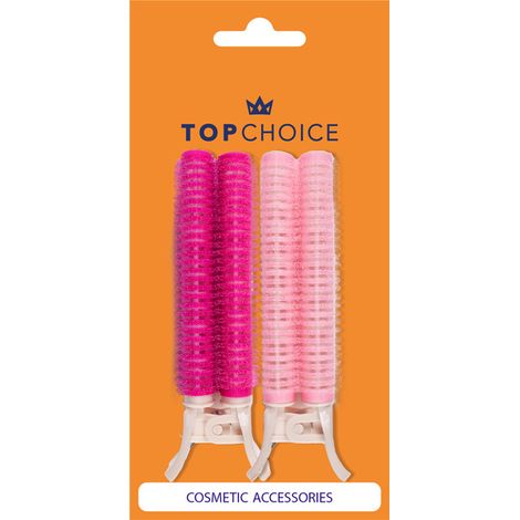 Rodillos TOP Choice con mango, 2 unidades, surtido de colores