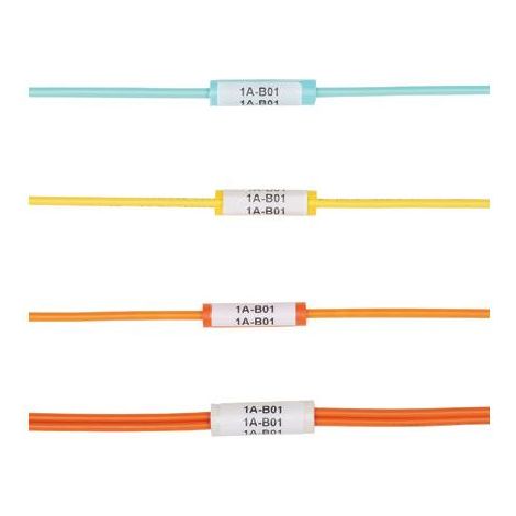 Panduit NWSLC-7Y fascetta PVC Bianco 100 pz