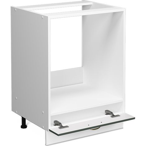 Mobile per forno da incasso Fame-Line, Antracite-oro, 60 cm senza piano di lavoro, Vicco (1/5)