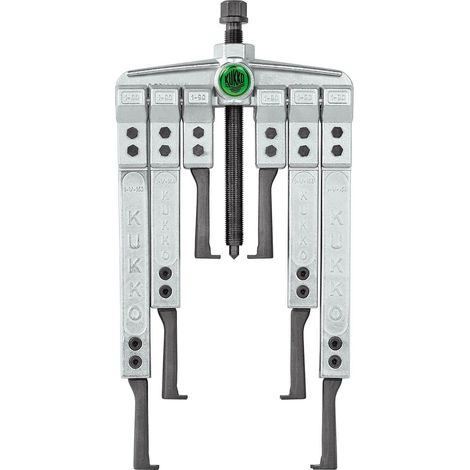 KUKKO 20-20-SP - Extracteur de roulement universel multiple à 2 pattes pour espaces étroits (200x150/300 mm)