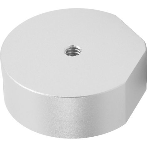 Adaptateur trépied satellite en alliage d'aluminium, filetage 1/4in 20 et 3/8in 16, support de fixation pour pince ou autre support (1/5)