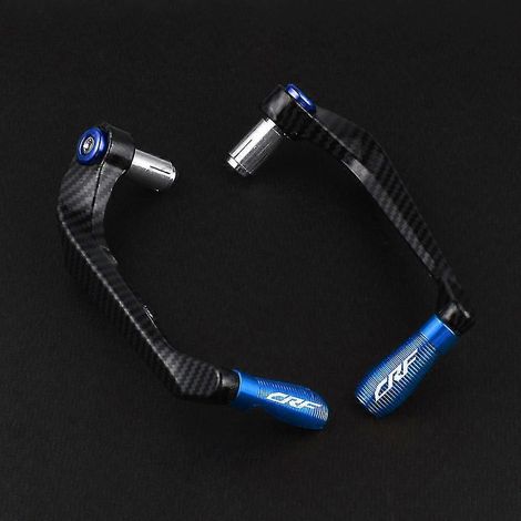 Poignées de guidon CNC pour moto, protège-leviers de frein et d'embrayage pour Honda CRF50, CRF150, CRF230, CRF 150, 230, 250, 450, 1000 RF X - Bleu (1/5)