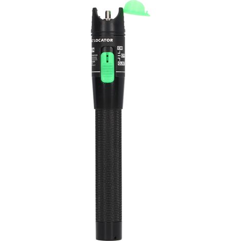 Localisateur visuel de défauts à fibre optique noire, poignée antidérapante, stylo testeur de fibre optique à éclairage rouge ergonomique HT 20 (plus de 20 mW)