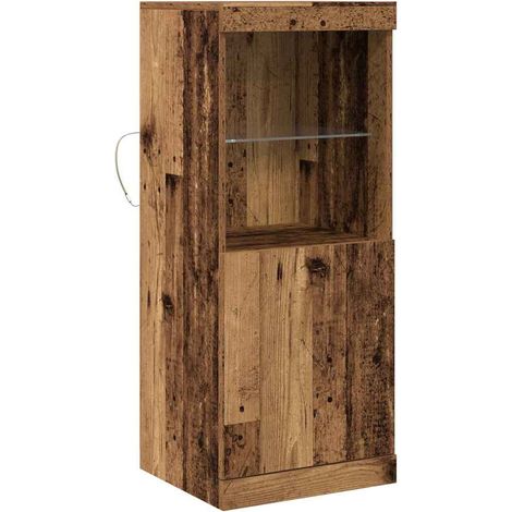 vidaXL Credenza Legno vecchio 41 x 37 x 100 cm Legno multistrato (1/5)