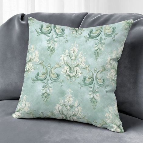 Housse de coussin fleurs jardin, décoration canapé extérieur,50×50cm (1/5)