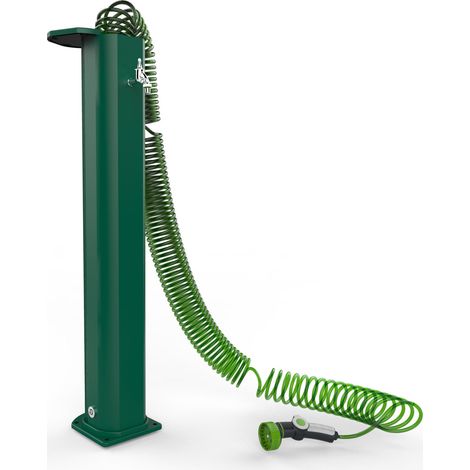 Fontana da Esterno con Tubo Dell'Acqua a Scomparsa Arkema Garden Surprise Verde (1/5)