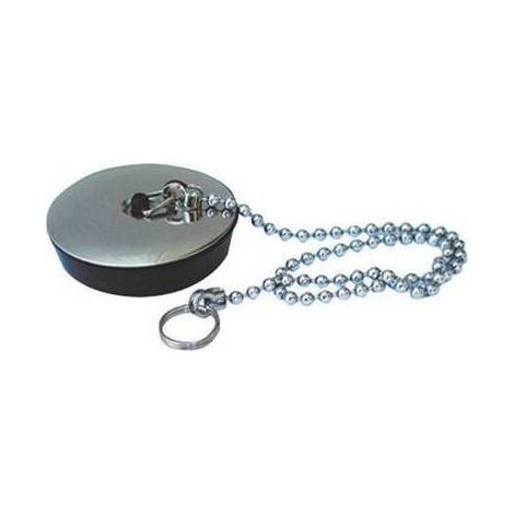 TAPPO IN GOMMA PER LAVELLO MISURA GRANDE Misura: Diam. 52 mm.