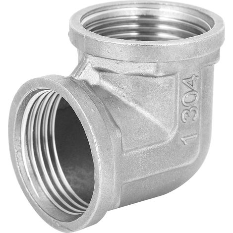 Raccord coude G1" femelle – connecteur rapide – plomberie gaz combustible
