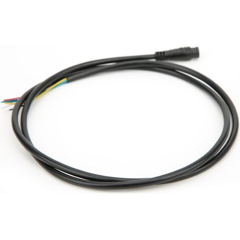Câble de signal pratique à 6 conducteurs pour vélo, accessoire de modification de batterie au lithium, 6 conducteurs mâles. (1/5)