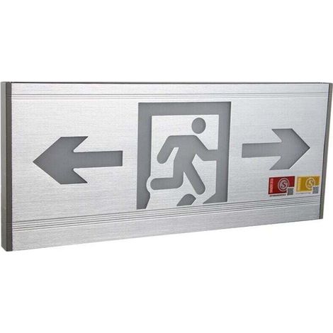 Sicherheitsbeleuchtung aus Aluminiumlegierung, Notbeleuchtung im Großhandel, Notausgangsbeleuchtung, Evakuierungsschilder, Notbeleuchtung - Crezuo (1/2)