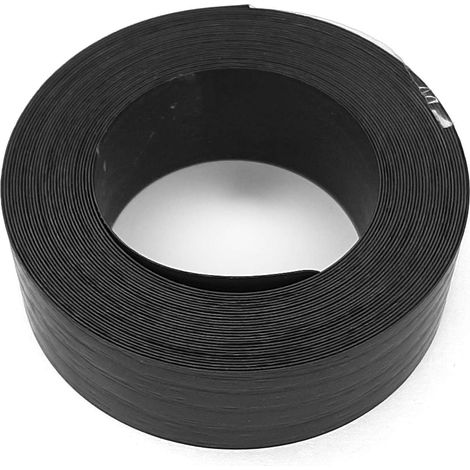 Cyclingcolors – Bande de chant ABS 5m – Largeur 22mm, épaisseur 0,4mm – Noir relief bois pour finition de meubles et panneaux – Application sans colle