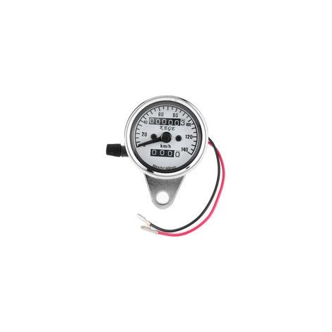 Universal Motorcycle Speedometer Odometer 12V Night Viewing Meter Kilometer Table (1/5)