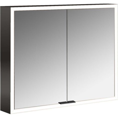 emco prime Armario con espejo iluminado, 800 mm, 2 puertas, con (1/5)