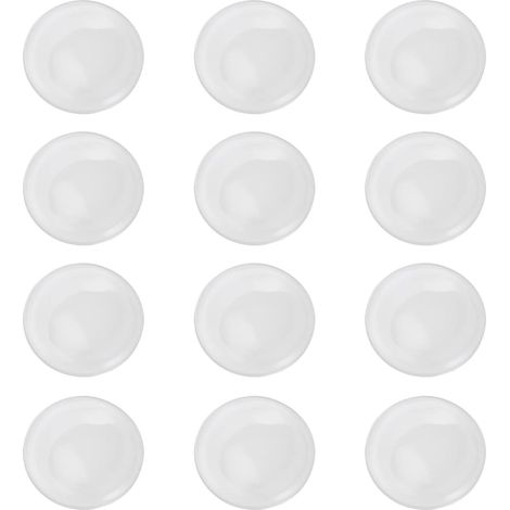de 12 coussinets amortisseurs en silicone transparent