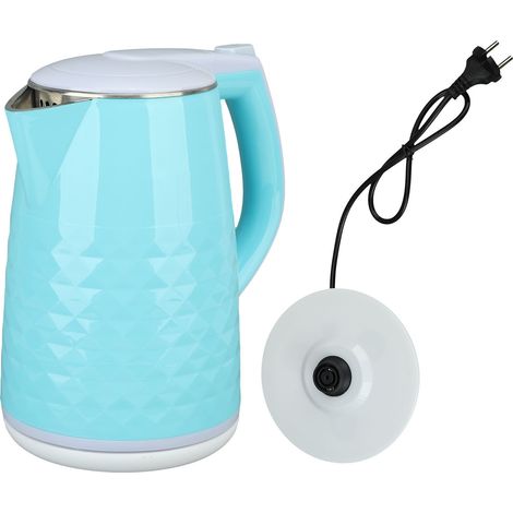 Ventilateur de bureau USB rechargeable, ventilateur portable orientable 360° pour poussette, ventilateur personnel à piles (Bleu) (1/5)