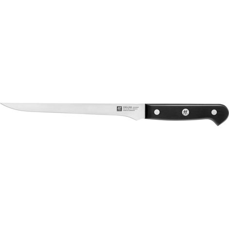 ZWILLING Coltello Gourmet da Filetto, 18 cm, Acciaio Inossidabile, Manico Ergonomico Nero, Made in Germany (1/5)