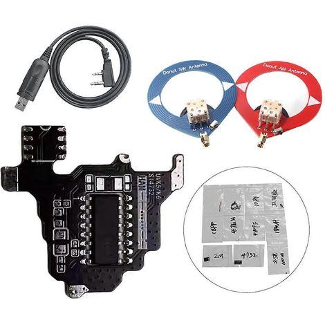 SI4732 Kurzwellen-Funkmodul + Programmierkabel mit 2 Antennen (1/5)