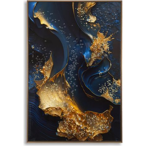 DRUCK AUF LACKIERTER LEINWAND MIT ANDROMEDA-RAHMEN -B- CM 60X4X90 (1/5)