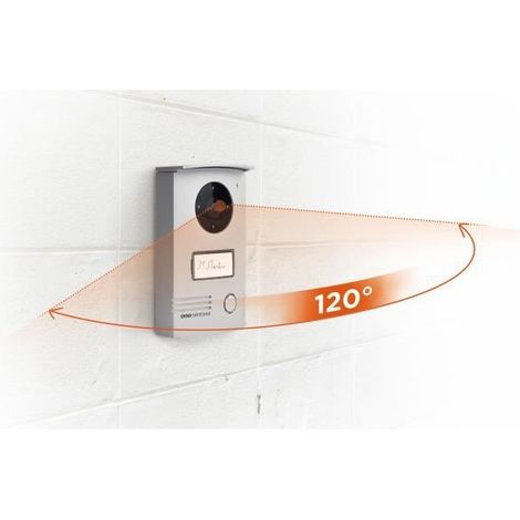 Scs Sentinel – Interphone vidéo filaire 7 pouces – Badges RFID – Vision nocturne – Platine de rue grand angle IP55 – Garantie 5 ans