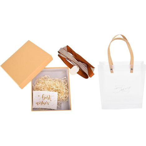 Coffrets Cadeaux, Coffrets Cadeaux De Noël, Beau Coffret Cadeau Anti-Rayures Et Anti-ternissement Premium Sense pour Cadeau De Demoiselle d'honneur d'anniversaire (18 X 20 X 8,5 Cm) (1/5)