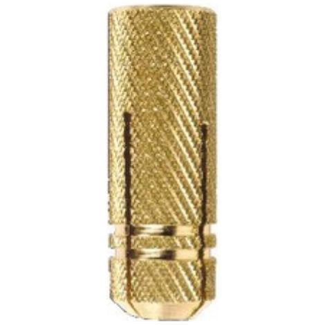 100 pcs chevilles laiton T51 M8 Friulsider 10x29 mm Cheville d'ancrage