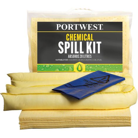 Kit de control de sustancias químicas Chemical 20 litros SM90 (6 Unds)