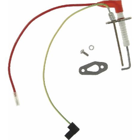 Electrode d'allumage de chaudière – Compatible avec De Dietrich – Ionisation pour chaudières et pompes à chaleur – Matériaux résistants à la chaleur (1/2)