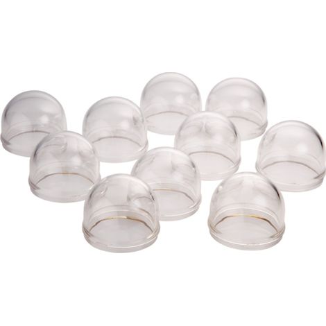 Coupole de remplacement en plexiglass lot de 10 Wohler