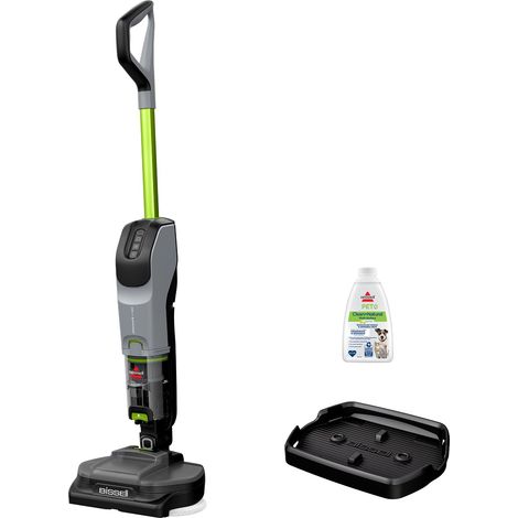 Bissell SpinWave + Vac Pet  Aspirapolvere Senza Fili  Lavapavimenti Pavimenti Duri  Aspirapolvere e Mocio  Pulizia Facile  Scopa Elettrica  Speciale per Animali Domestici  3885N (1/5)