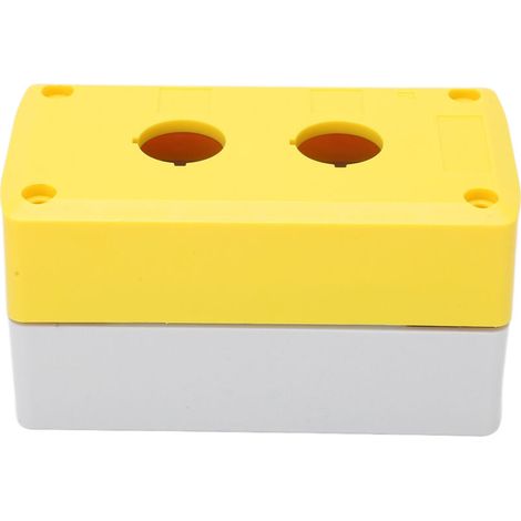 Boîte à boutons poussoirs, boîtier de commutation, coque de Station de commande, trous étanches pour Machine, 2 ensembles (1/5)