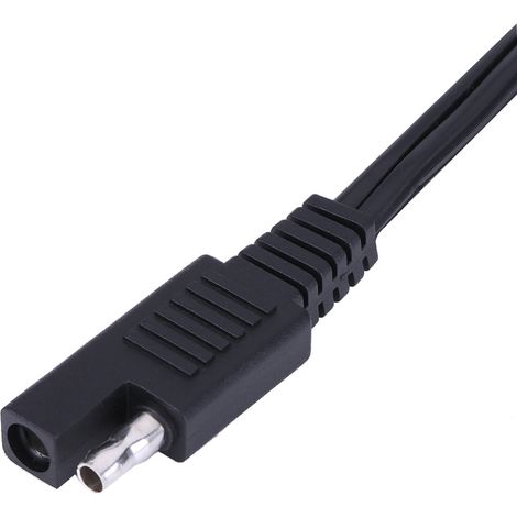 Chargeur Moto Universel SAE vers Double USB Étanche pour Téléphone GPS Kit Câble Adaptateur avec Fusible (1/5)
