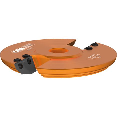 CMT – Porte-outil à plate-bande horizontale 180x25x30 – Pour bois dur et panneaux – Coffret plastique robuste – 2 plaquettes HWM incluses (1/5)