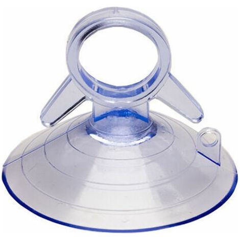 Mini ventose da 45 mm, 10 pezzi, ventose in plastica PVC per carrozzeria auto senza ganci, ventose in gomma trasparente, forte adesione per auto, campeggio, finestre e alette parasole (1/5)