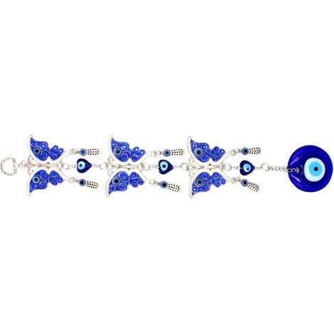 und multifunktionaler Anhänger mit blauem Auge gefertigt aus (1/5)