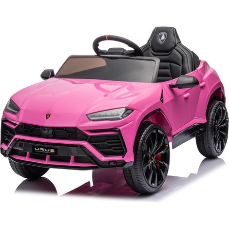 Macchina Elettrica per Bambini 12V con Licenza Lamborghini Urus Rosa (1/5)