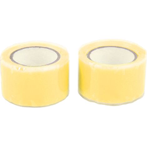 Selbstklebendes Silikonband, Isolierband, wasserdicht, Klebeband zur Reparatur von Wasserleitungen und -schläuchen, gelb (1/5)
