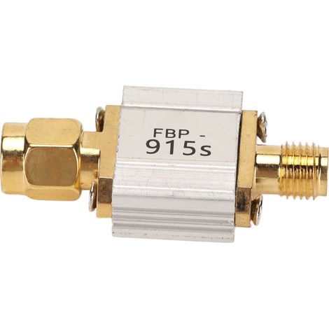 Filtre passe-bande dédié aux ondes acoustiques de surface (SAW) pour récepteur RFID 915 MHz (1/5)
