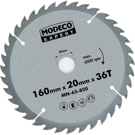 Modeco Expert scie circulaire 300 mm lame carbide (1/3)